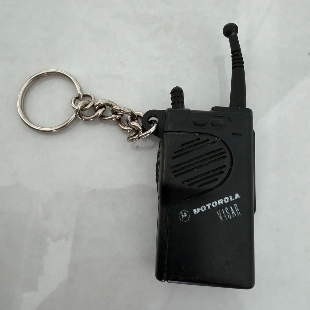 Vintage Early 90’s Motorola Visar Keychain